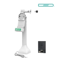 GDS Uni-Conn 14" Locking Pedestal Dock with PoE Grey