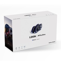 Lexin FT4 Pro Bluetooth Headset Twin Pack