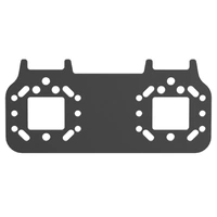 Short Bracket Adapter for PTT Remote Speaker Microphones