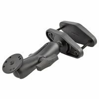 4" Post Clamp Mount with C-Size Round Plate (Medium Arm)