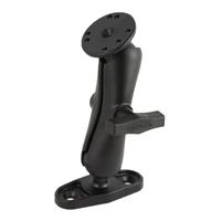 Double Ball Mount with Flat Surface Base (Medium Arm)