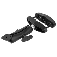 Universal Post Clamp Mount with Diamond Plate C-Size (Medium Arm)