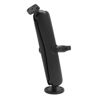 Double Ball Mount C-Size with Diamond Plate Adapter (Long Arm)