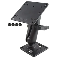 Double Ball Mount with 75x75mm VESA Plate and 100x100mm VESA Plate