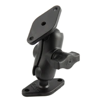 Double B-Size Diamond Plate Mount (Short Arm)