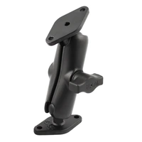 Double B-Size Diamond Plate Mount (Medium Arm)