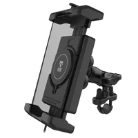 Quick-Grip Pro XL Vibration Damping Phone Mount and Qi2 15W Charger