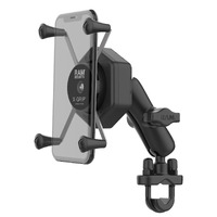 X-Grip Large UN10 Phone Mount with Vibe-Safe and U-Bolt Medium Arm
