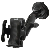 Suction Cup Mount with UN5 Spring-Loaded Phone Holder