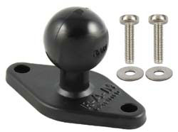 1" Ball Plate for TOMTOM RIDER