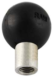 1" Ball 0.31-24 Thread