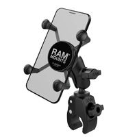 X-Grip UN7 Phone Mount with Tough-Claw Small Clamp Base (Short Arm)