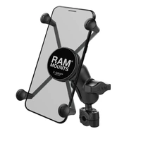 X-Grip UN10 Large Phone Mount with Torque Small Rail Base (Short Arm)
