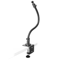 Heavy Duty C-Clamp Base with 18" Flex-Rod with Ball - B Size