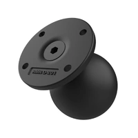 Round AMPS Plate with Ball and Steel Reinforced Post