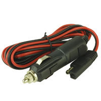 GDS Cigarette Charger 2m Cable SAE Connector