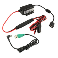 GDS Hardwire 10-30V Charger with 90-Degree DC Barrel Cable