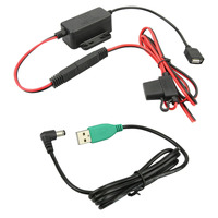 GDS Hardwire 30-64V Charger with 90-Degree DC Barrel Cable