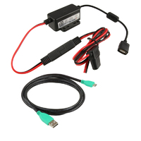 GDS Hardwire 10-30V Charger with microUSB Cable