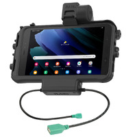 Low-Profile Power and Single USB Dock for Tab Active3
