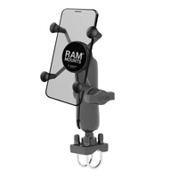 X-Grip UN7 Phone Mount with Double U-Bolt Base