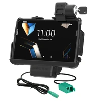 Locking RAM Tough-Dock Power and Dual USB for Zebra ET401 8"