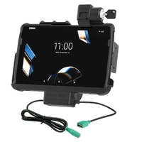 Locking RAM Tough-Dock Power and Data for Zebra ET401 10"