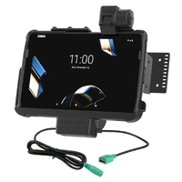RAM Tough-Dock Power and Data with Latch for Zebra ET401 10"