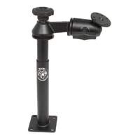 Tele-Pole with 8" and 9" Poles Single Swing Arm and Round Plate