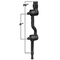 Adapt-A-Post with Adjustable 16" Extension Arm