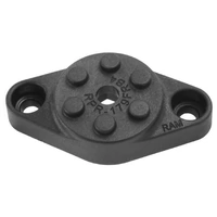 Pin-Lock 2-Hole AMPS Diamond Plate Adapter