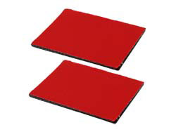 Large Metal Adhesive Plates 2-Pack