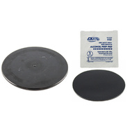 Black 3.5" Adhesive Plate for Suction Cups