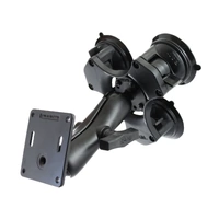 Triple Suction Cup Mount with 75x75mm VESA Plate