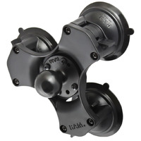 Triple Suction Cup Mount with C-Size Ball