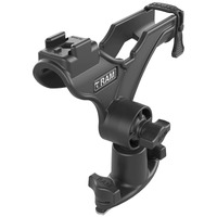 ROD Jr Fishing Rod Holder with Dual T-Bolt Track Base