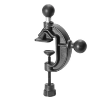 Light Duty C-Clamp Base with Dual Ball - B Size