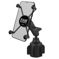 X-Grip UN10 Phone Mount with RAM Stubby Cup Holder Base