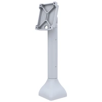 RAM 14" Pedestal Mount with 100mm and 75mm VESA and Cable Routing Grey