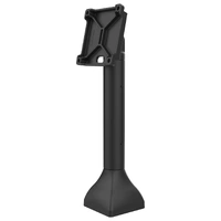 RAM 14" Pedestal Mount with 100mm and 75mm VESA and Cable Routing