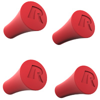 X-Grip Replacement End Caps Red