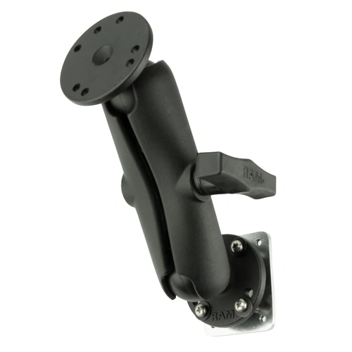 Drill-Down C-Size Dashboard Mount with Backing Plate (Medium Arm)