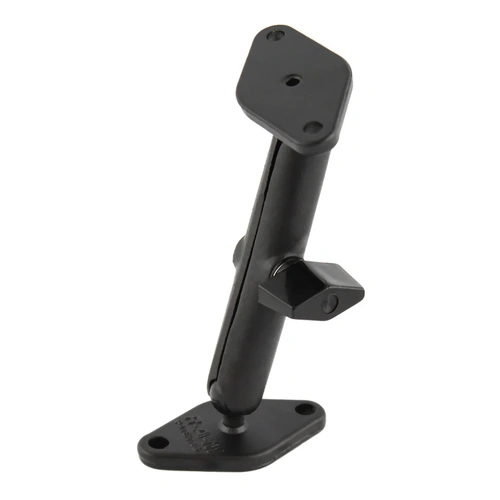 Double Ball Diamond Plate Mount A Size (Long Arm)