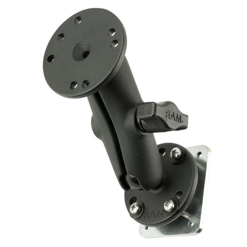 B-Sized Double Ball Mount with Backing Plate