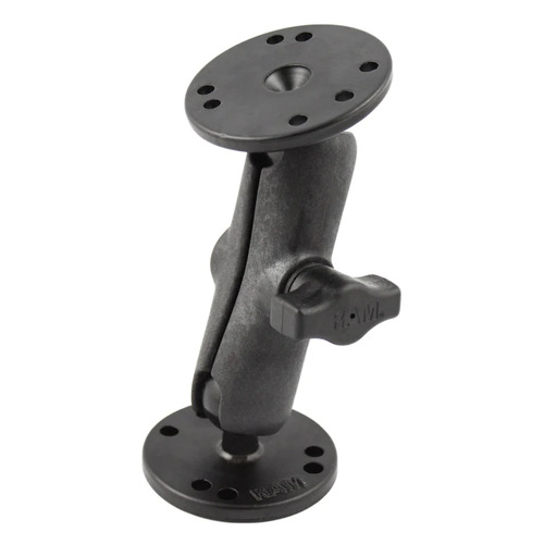 B-Sized Double Ball Mount with Plastic Arm