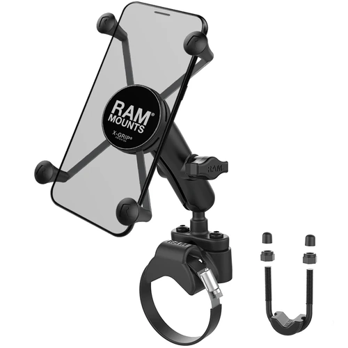 X-Grip UN10 Large Phone Mount with ATV UTV Rail Base