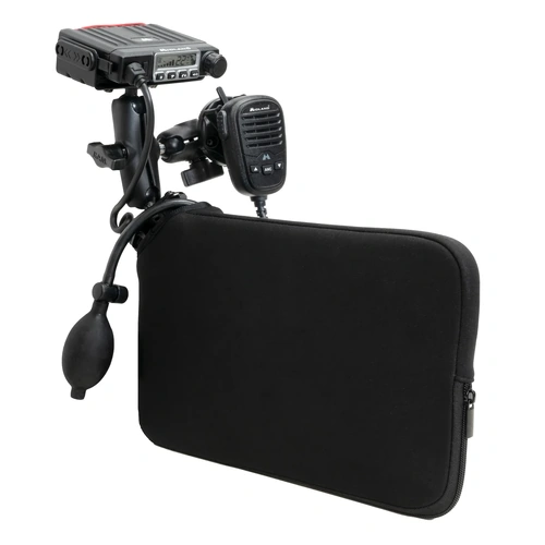 Tough-Wedge Temporary Radio and Mic Vehicle Mount Bundle