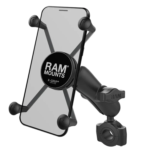 X-Grip UN10 Large Phone Mount with Torque Medium Rail Base (Medium Arm)
