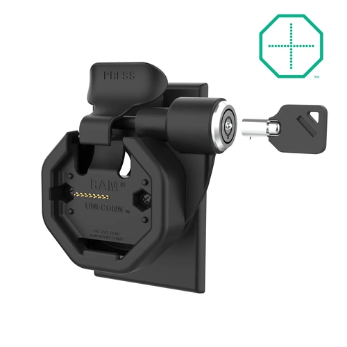 GDS Uni-Conn Powered Locking Snap-In Wall Dock with PoE