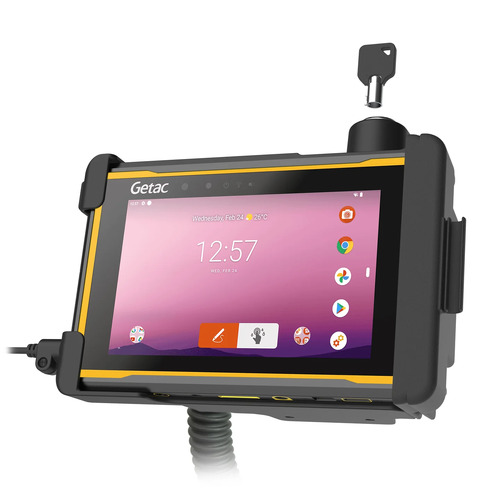 Locking Holder Getac ZX70 Temp Module Compatible